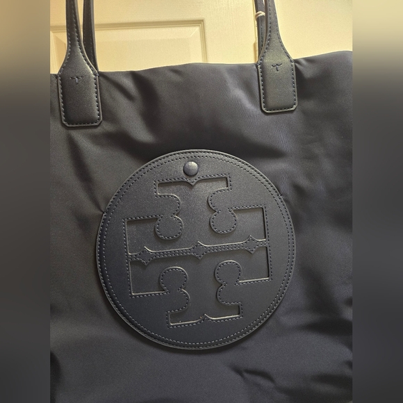 Brand new Tory Burch Navy Ella Tote - Picture 8 of 12